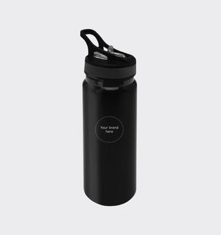 Aluminium Sportflasche mit Logo / 680ml